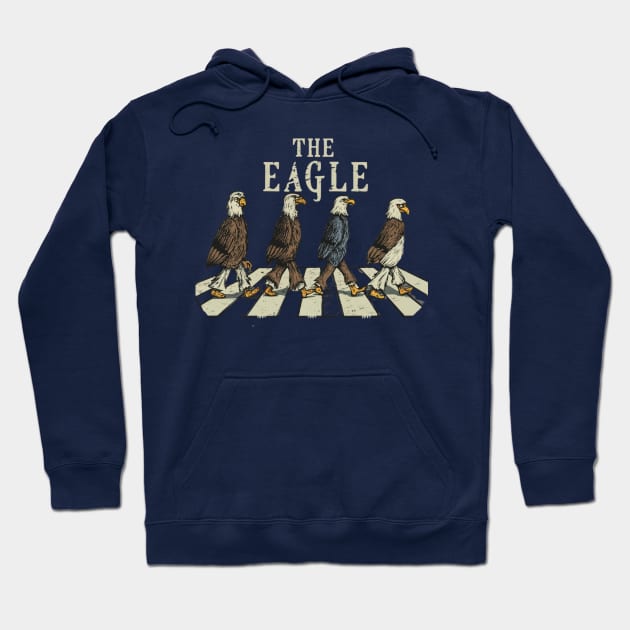 the eagles band retro Hoodie by Aldrvnd